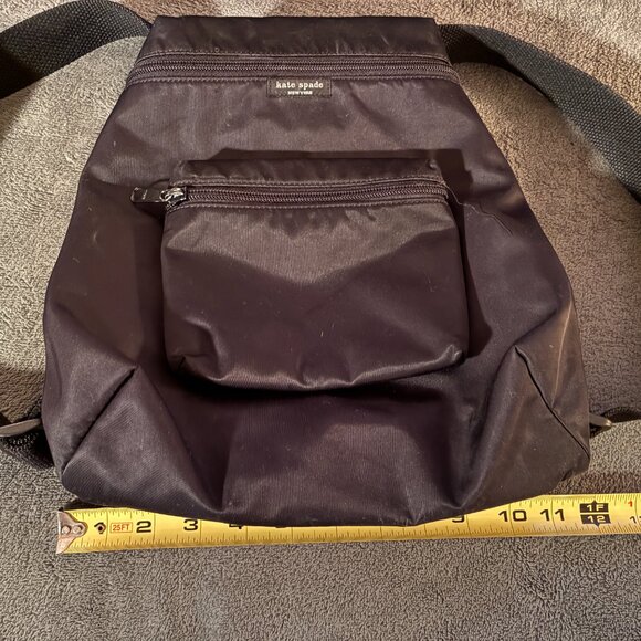 KATE SPADE Wilson Road Small Black Bradley Backpack / Purse 12×12